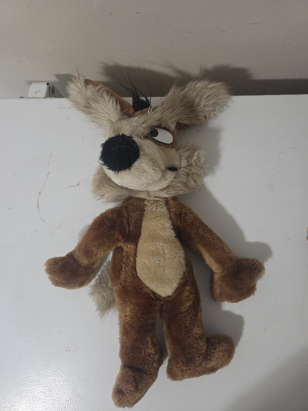 VTG 1971 Warner Bros Wile E. Coyote Looney Tunes Mighty Star Stuffed Plush